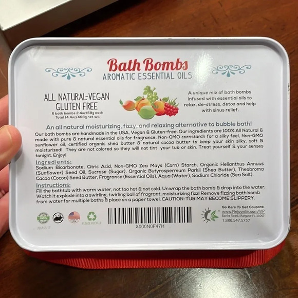 NWT Bath Bombs Aromatic Essential Oils. - Picture 10 of 11